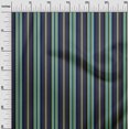 thumbnail image 2 of oneOone Cotton Poplin Fabric Multicolor Stripe Printed Craft Fabric BTY 42 Inch Wide, 2 of 4