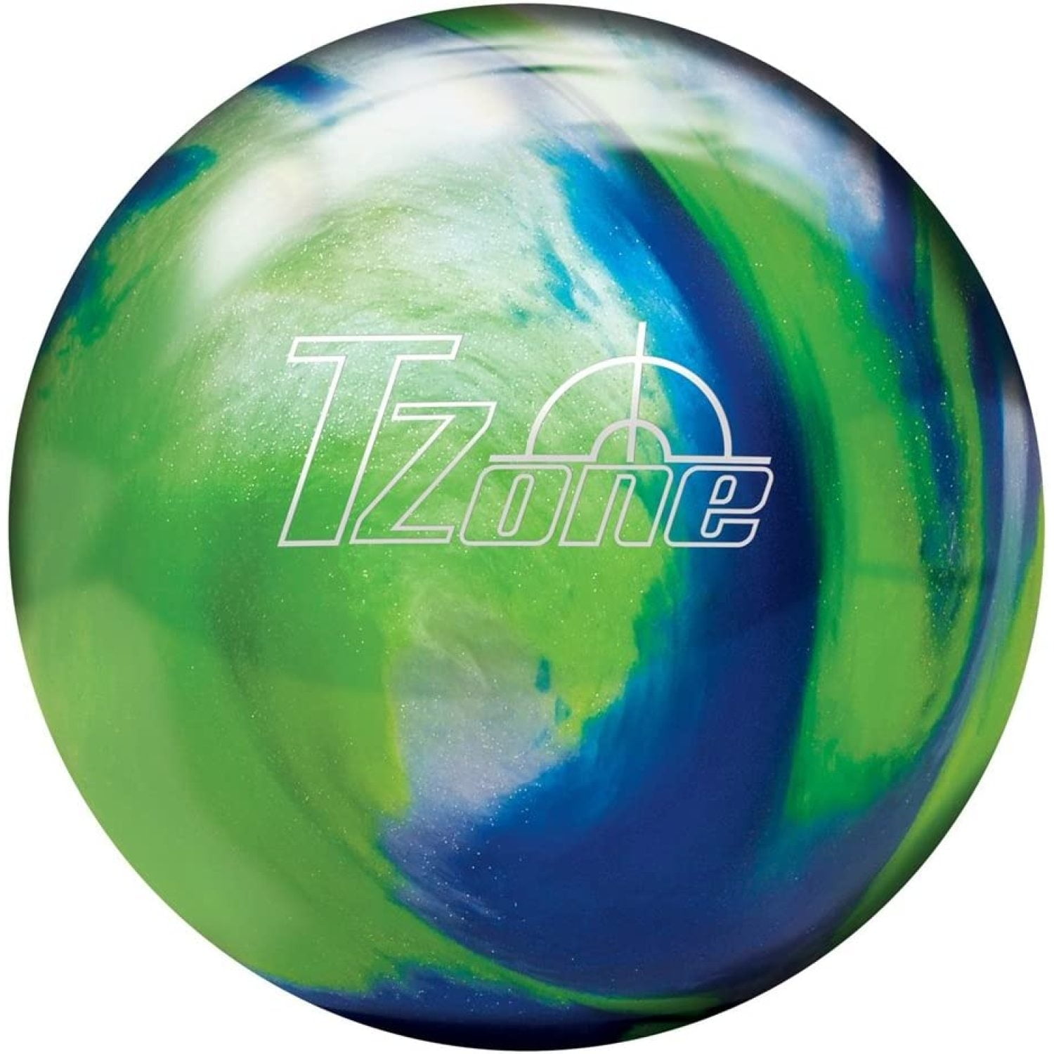 Tzone Ocean Reef Bowling Ball Tzone Ocean Reef Bowling Ball, Green/Blue