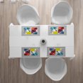 thumbnail image 3 of Ambesonne City Place Mats Set of 4, Urban Illustration Trucks, Standard Size, Multicolor, 3 of 4