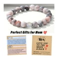 thumbnail image 2 of Mothers Day Gifts for Mom from Daughter Son Bracelet Women Birthday Gifts Cards Great Personalized Best Mom Ever Mama Presents Stocking Stuffers Christmas Valentines, 2 of 4