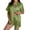 Army Green, variant on RMGVDSD Silk Pajama Sets Womens 2 Piece Short Sleeve Sleepwear Soft Button Down Loungewear Satin Pjs Shorts Set Cozy Pajamas Sweatsuit Set