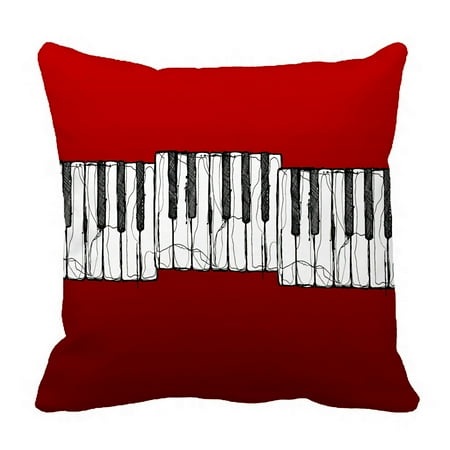 zkgk piano keys pillowcase