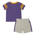 thumbnail image 2 of Infant-Colosseum  Purple LSU Tigers T-Shirt & Shorts Set, 2 of 2