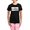 With Pink Camo Pant, variant on - CALIFORNIA DREAMIN Pajamas - Women's Short Sleeve Print T-Shirt and Pants Dark Cotton Pajama Set