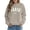 A-Beige3044, variant on Wxolcjlv Paris Letter Print Sweatshirt for Women Crew Neck Cut Sweatshirts