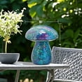 thumbnail image 4 of Outdoo Statue Exquisite Mosaic Mushroom Garden Statue,Outdoor Decor Hand - Crafted Colorful Glass Ornament for Indoor,Outdoor Patio, Yard & Landscape, 4 of 8