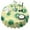 Green Yellow Dandelion, variant on Colorful Tie Dye Mandala Pattern Round Tablecloth 60"x60",Wrinkle Wipeable Table Cloth for Kitchen Dining Room Picnic Patio Party