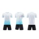 thumbnail image 5 of Odeerbi Niños Niñas Malla Rápido Seco Uniforme de Fútbol Set Gradiente Camiseta Shorts Respirable Ropa Deportiva Atlética Para 5-15 Años, 5 of 6