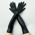 thumbnail image 2 of LEKODE Elbow Length Gloves Opera Gloves Long Gloves for Cold Weather Gloves Winter Thermal Gloves Men Winter Gloves Men Thermal Gloves for Women Black One Size, 2 of 5
