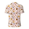 thumbnail image 3 of Xecao Cute Dog for Mens' Casual Short Sleeve Button-Down Polo Shirts for a Classic Golf Look, 3 of 9
