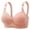 Pink, variant on Lolmot Push Up Bras for Women, Glossy Comfortable Breathable Bra Underwear Full Coverage No Rims Everyday Bras
