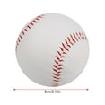 thumbnail image 4 of Cergrey Training Softball, Soft Baseball Ball,Soft Filling Practice Trainning PVC Hand Sewing Softball Baseball, 4 of 8