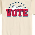 thumbnail image 3 of Peanuts - Vote Snoopy - Men's Short Sleeve Graphic T-Shirt, 3 of 6