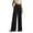 Black, variant on Lenpel Palazzo Pants for Women Business Casual High Waisted Pleated Wide Leg Dress Pants Baggy Work Trousers with Pockets(Sky Blue,X-Large)