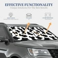 thumbnail image 4 of Fotbe Milk Cow Juego de 2 Piezas de Parasoles para Parabrisas | Bloqueador Solar para Auto | Accesorios Plegables para Protección Solar Interior-Small, 4 of 6