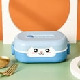 LIJCC Lunch Box,Cute Cute Lunch Box for Students to Eat Lunch Box