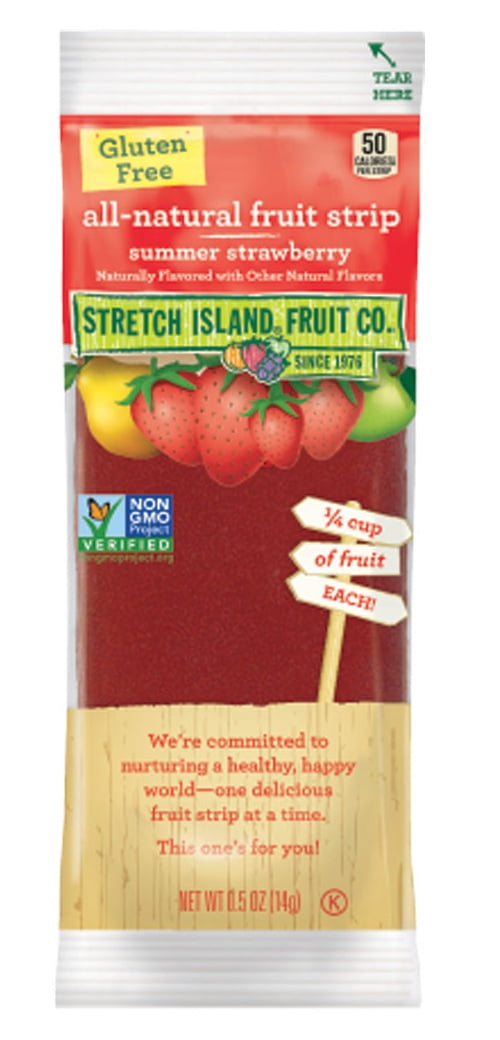 Stretch Island Fruit Company Organic Fruit Strips, Strawberry, 0.5 Oz