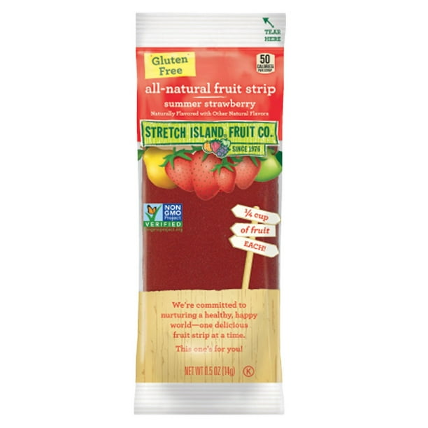 Stretch Island Fruit Company Organic Fruit Strips, Strawberry, 0.5 Oz