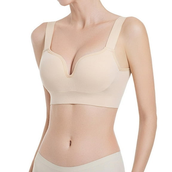 HexaHive Comfortable Seamless Full Coverage Wireless Bra - Soft Support, for All Sizes