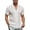 white, variant on Mens Casual Linen Button Down Short Sleeve Shirts Textured Summer Beach Shirt