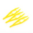 thumbnail image 1 of Ounissouiy Pinzas desechables de 3 uds, pinzas de plástico de seguridad coloridas, juguetes de Clip duraderos divertidos, juguete artesanal, Juguetes de construcción Amarillo, 1 of 6