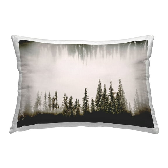Stupell Industries Waterwood Tree Composition Decorative Printed Throw Pillow Design by Nathan Larson.