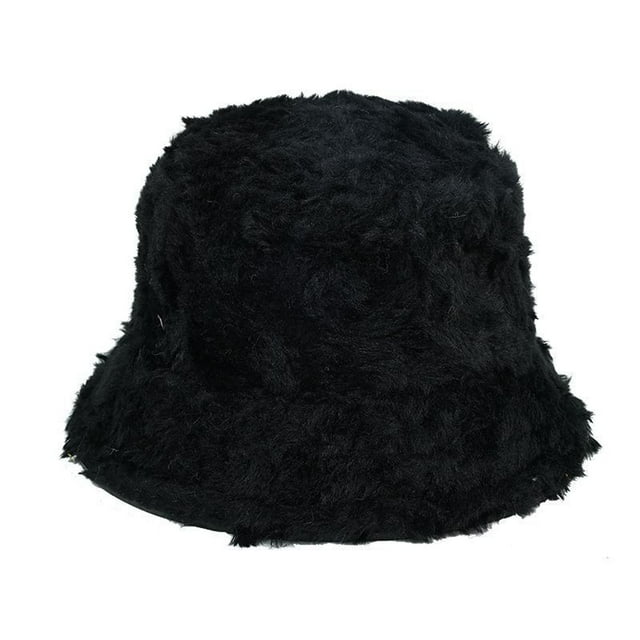 Chapeau de Pêcheur pour Femmes, Chapeau de Mode en Polyester Chaud pour Extérieur et Rue