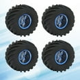 thumbnail image 3 of M Buder 4 Piezas Llantas de Goma para Coche RC 1/10 Camión Monstruo (13.5 cm / 5.3 inches), 3 of 9