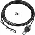 thumbnail image 3 of Home Gym Accessory Fitness Pulley Cable, Adjustable Length Heavy Duty Steel Wire Rope For Muscle Training, Professional Gym Equipment Wear-resistant Pu Coating, Waterproof Corrosion Resistant, 3 of 5