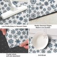 thumbnail image 3 of Blue Christmas Snowflake Pattern Kitchen Rug Mat,Kitchen Runner Rugs Non Skid Washable,Decorative Kitchen Floor Mats for Kitchen,Sink,Laundry,17"X47", 3 of 5