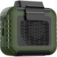 thumbnail image 1 of Ventilador portátil con clip para cintura 3 en 1, ventilador de cuello recargable personal de 6000 mah hasta 16 h, flujo de aire fuerte, 3 velocidades (hy), 1 of 4