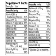 Centrum Silver Mens 50 Plus Multivitamin With Vitamin B & D3, 65 Count