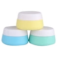 thumbnail image 4 of 3pcs Travel Cream Case Silicone Cream Case Cosmetic Emulsion Case Travel Silicone Bottle Portable Cream Bottle (20ml), 4 of 6