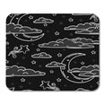 thumbnail image 1 of NUDECOR Tapis de Souris Coloré pour Rêves Sucrés Lunes et Nuages 9x10 Pouces, 1 of 1