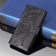 thumbnail image 5 of Dteck Case for Samsung Galaxy S20 FE(6.5 inches),Butterfly Patterned Magnetic Leather Wallet Card Holder Flip Cover Protective Shockproof Kickstand S20 FE 5G Phone Case ,Black, 5 of 5