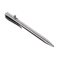 thumbnail image 1 of Retractable Ballpoint Pen Titanium Alloy Blank Ink 0.5mm Point Replaceable Pen Refill Birthday Gifts Action Pen , Bright Light, 1 of 8