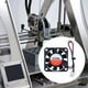 thumbnail image 4 of Ventilador para Hotend 2510, 5V 0.4A 18000RPM con cable de 9 cm (3.54 pulgadas), compacto, profesional, de potencia estable y con doble, 4 of 9