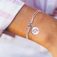 thumbnail image 3 of Cancer Awareness Bracelets Handmade Adjustable Cord Thread Ribbon Courage Friendship Support for Women, 3 of 3