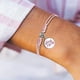thumbnail image 3 of Pulseras de la conciencia del cáncer de mama para las mujeres pulsera hecha a mano ajustable del cordón de la cinta del hilo de rosca pulsera del cáncer de mama Coraje Amistad Apoyo Cáncer de Mama Pa, 3 of 3