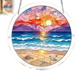 thumbnail image 1 of Outdor Acrylic Puzzle Window Hanging DIY Stained Glass Puzzle For Adults Stained Glass For Home & Garden For Mom Birthday, 1 of 6