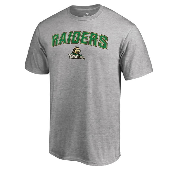Men's Ash Wright State Raiders Proud Mascot T-Shirt