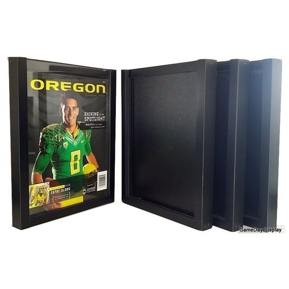 Magazine Display Frame Case Black Shadow Box Standard Lot of 4