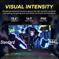 thumbnail image 4 of MSI Cyborg 15.6" 144Hz FHD IPS Gaming Laptop, Intel Core 7-240H, 32GB RAM, 2TB Storage (1TB SSD+1TB Docking Station Set), GeForce RTX 5060, Backlit Keyboard, HD Webcam, Wi-Fi 6E, Win 11 Pro, Black, 4 of 9