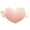 Pink, variant on Adorable Heart Shaped Decorative Throw Pillow Soft Cushion Toy For Home