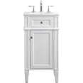 thumbnail image 5 of 18 in. Single Bathroom Vanity set in white, 5 of 18