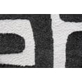 thumbnail image 3 of Luna Meara Black and Ivory Recycled Polyester Area Rug, 3 of 7