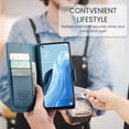 thumbnail image 2 of ETFAST Leather Phone Case Wallet With Card Holder Zipper For OPPO F21 Pro 4G High Quality Leather Phone Case, 2 of 11
