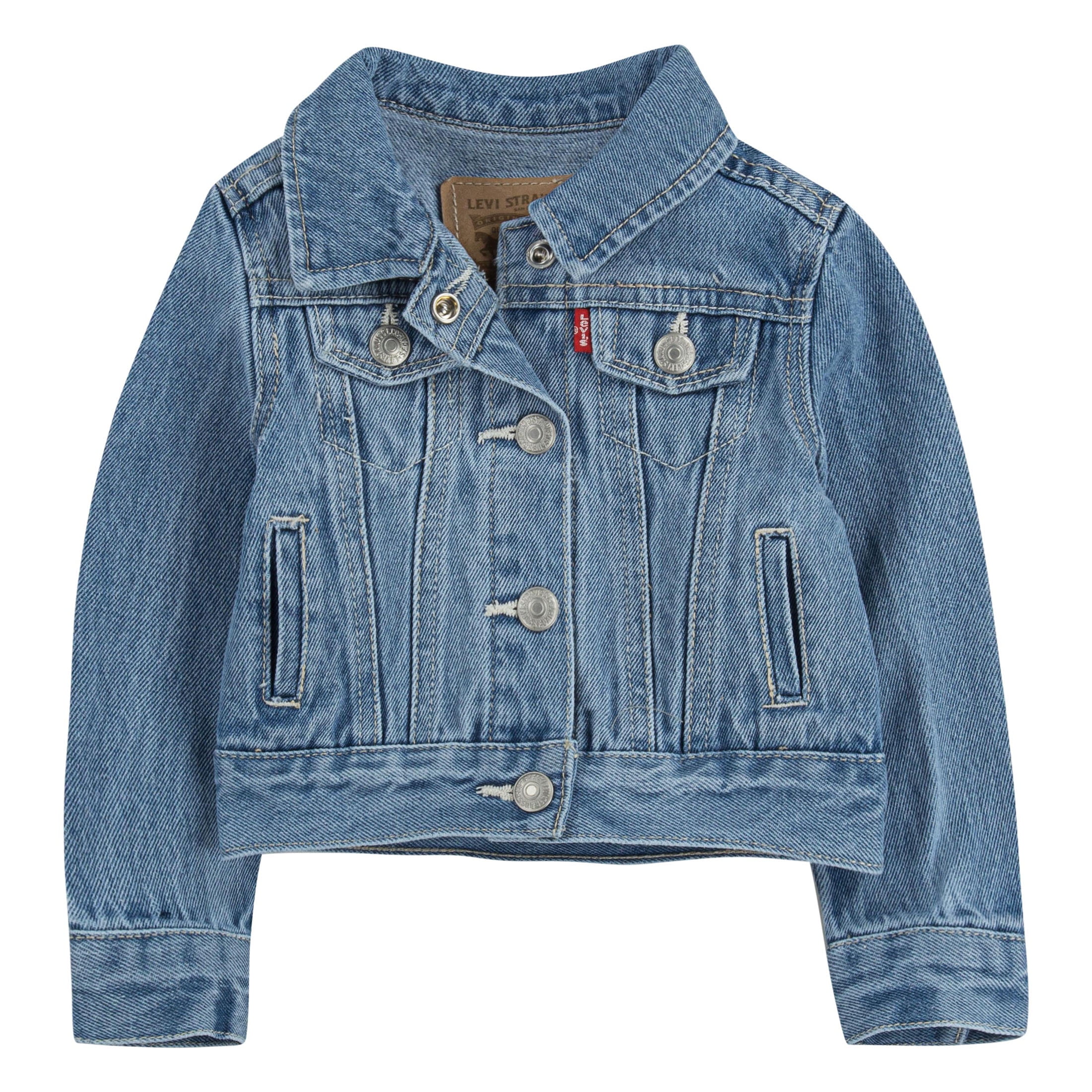 Levi's Baby Girls' Denim Trucker Jacket, Sizes 12 Months - 24 Months -  