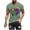 Green, variant on Xixinqiwan Mardi Gras T-shirt for Men,Mens Short Sleeve Carnival Round Neck Casual Tshirts New Orleans Parade Custume Tops