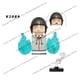 thumbnail image 1 of Bloques de construcción de Naruto KDL812, mini figuras de acción de juguete, Kankuro, Gaara, Tenten, yavanaka Ino, juguetes de montaje, muñecas, regalos, 1 of 2